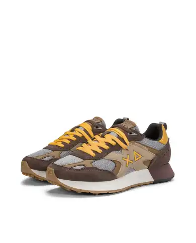 SUN 68 SNEAKERS JAKI OUTDOOR MARRONE SUN 68 SNEAKERS JAKI OUTDOOR MARRONE
