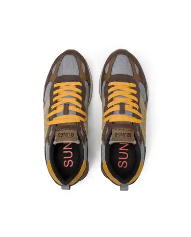 SUN 68 SNEAKERS JAKI OUTDOOR MARRONE SUN 68 SNEAKERS JAKI OUTDOOR MARRONE