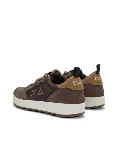 SUN 68 SNEAKERS GENIUS MARRONE