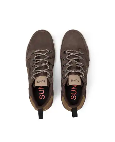 SUN 68 SNEAKERS GENIUS MARRONE