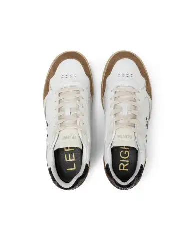 SUN 68 SNEAKERS BIG BASKET BIANCO