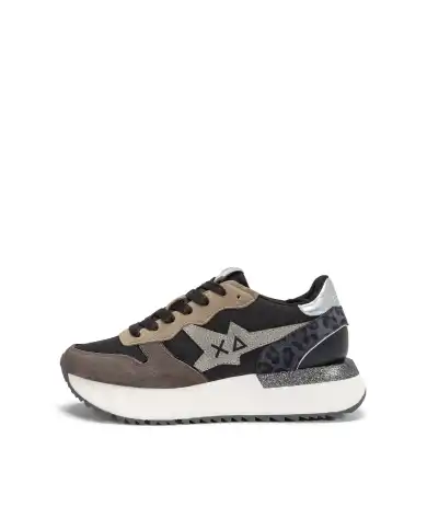 SUN 68 SNEAKERS BIG STARGIRL NERO