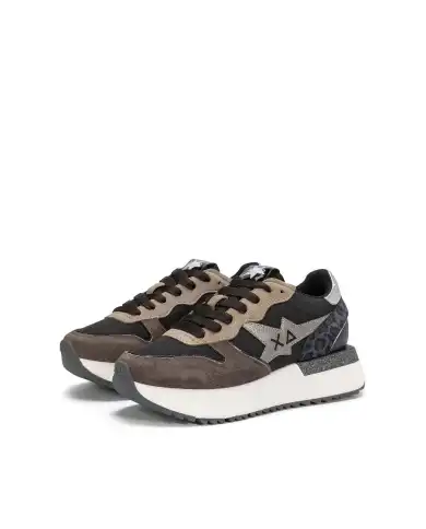 SUN 68 SNEAKERS BIG STARGIRL NERO