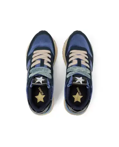 SUN 68 SNEAKERS BIG STARGIRL BLU