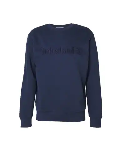 TIMBERLAND FELPA EMBROIDERY BLU TIMBERLAND FELPA EMBROIDERY BLU