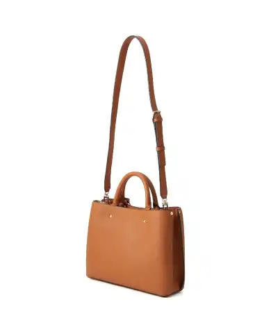 GUESS BORSA MERIDIAN COGNAC