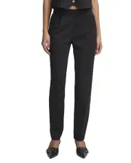 ICHI PANTALONI KATE STRAIGHT NERO ICHI PANTALONI KATE STRAIGHT NERO