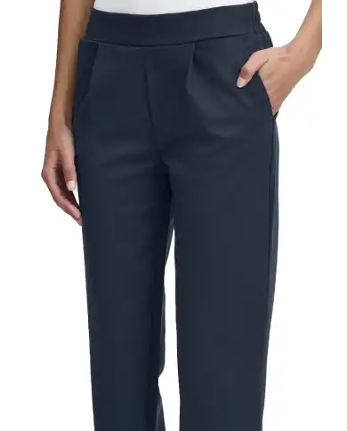 ICHI PANTALONI KATE STRAIGHT BLU ICHI PANTALONI KATE STRAIGHT BLU