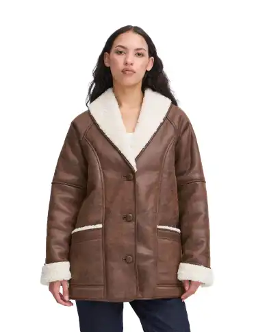 ICHI CAPPOTTO GIZONA MARRONE ICHI CAPPOTTO GIZONA MARRONE