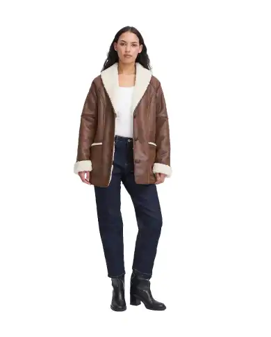 ICHI CAPPOTTO GIZONA MARRONE ICHI CAPPOTTO GIZONA MARRONE