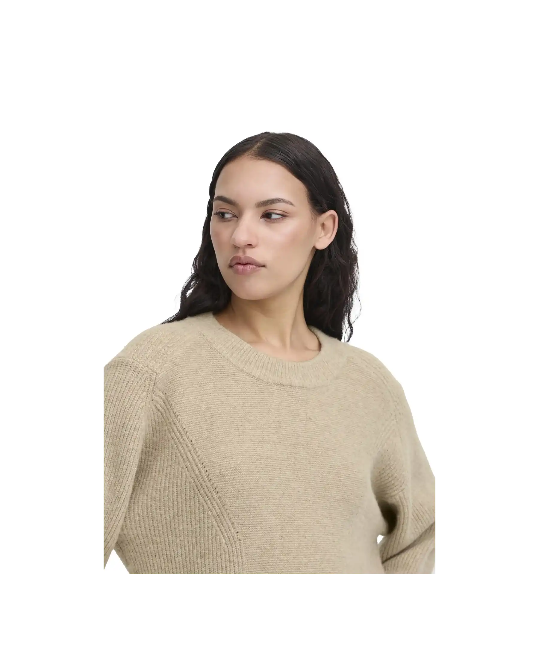 ICHI MAGLIONE DUCIE BEIGE