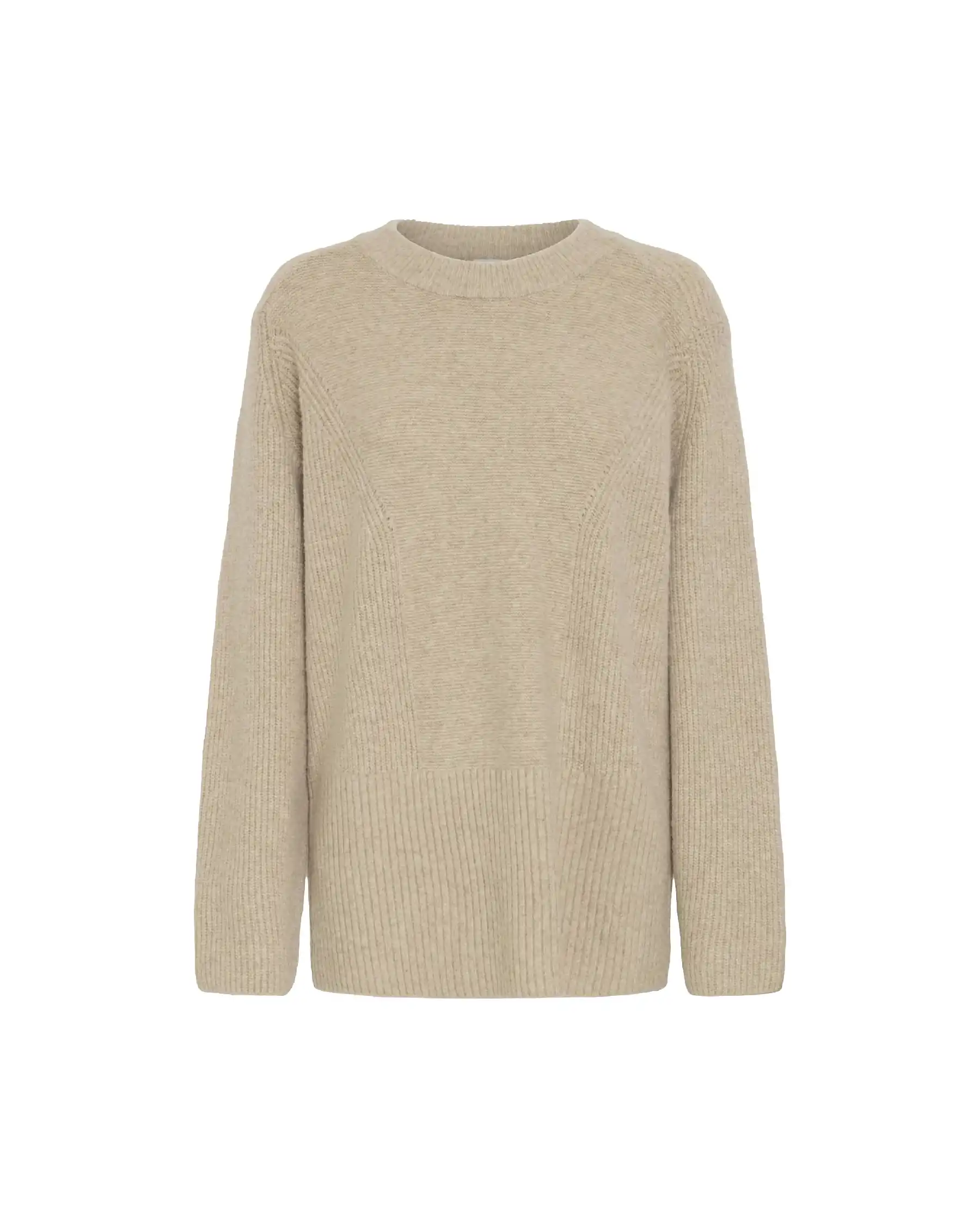 ICHI MAGLIONE DUCIE BEIGE