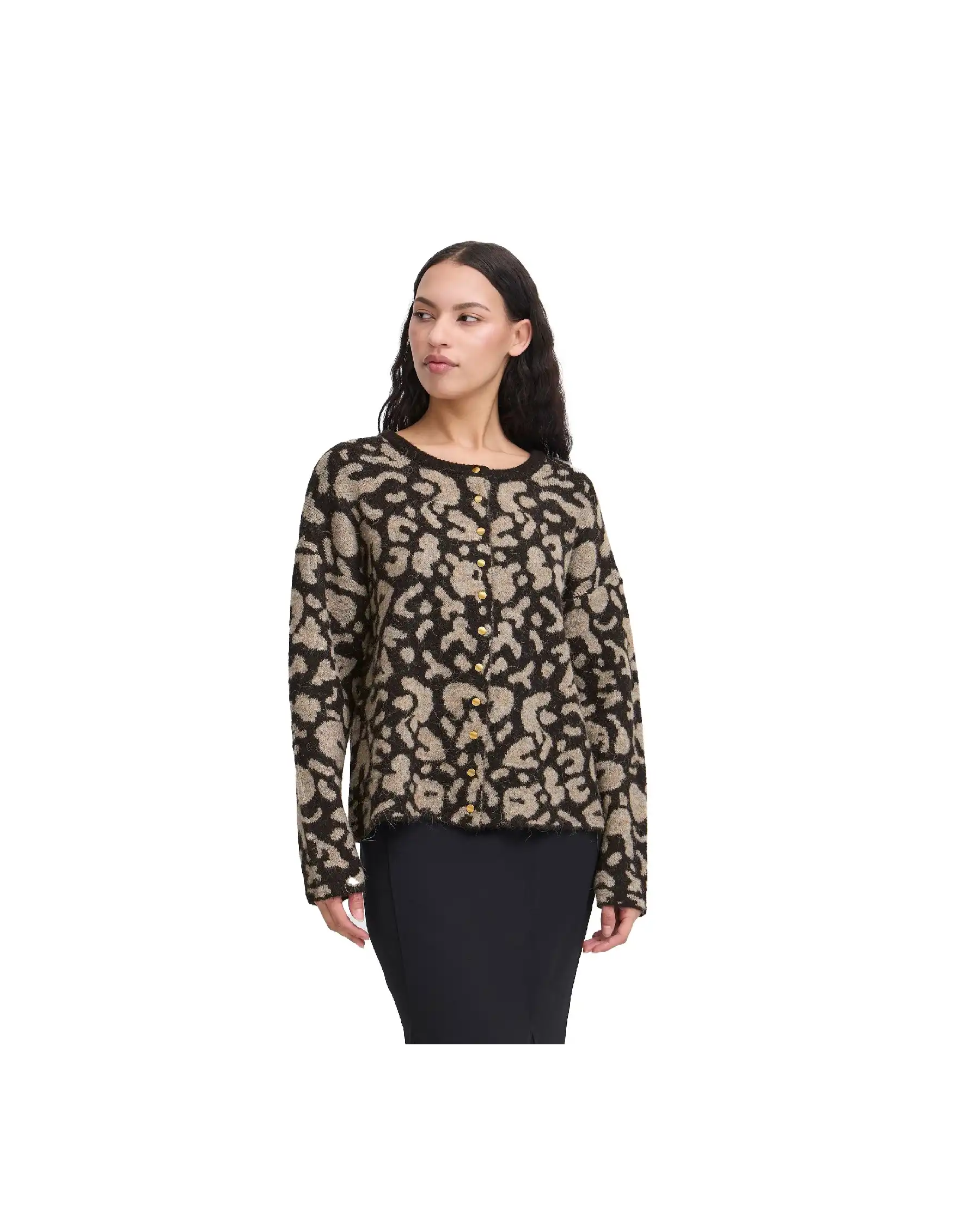 ICHI CARDIGAN KAMARA MACULATO