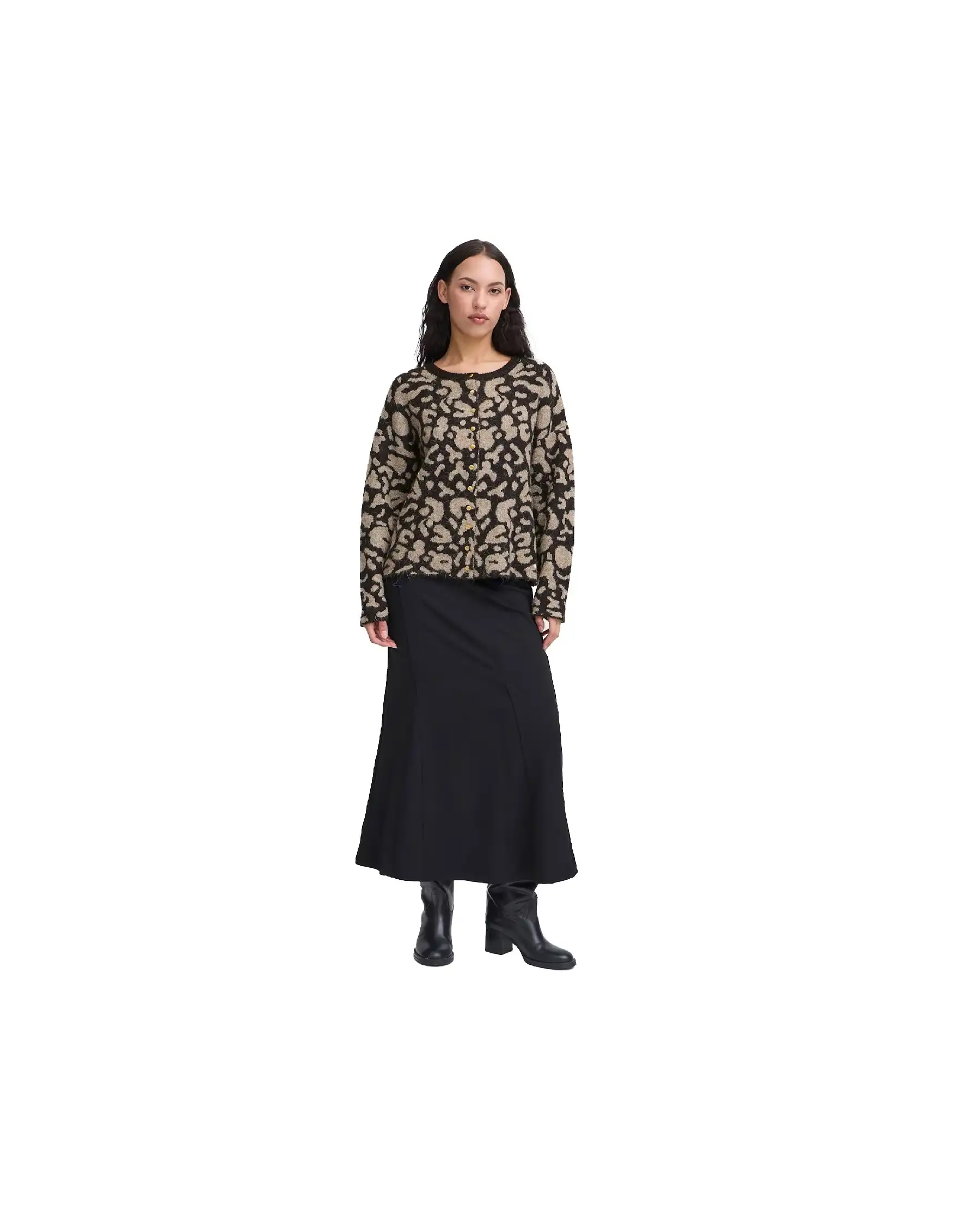 ICHI CARDIGAN KAMARA MACULATO