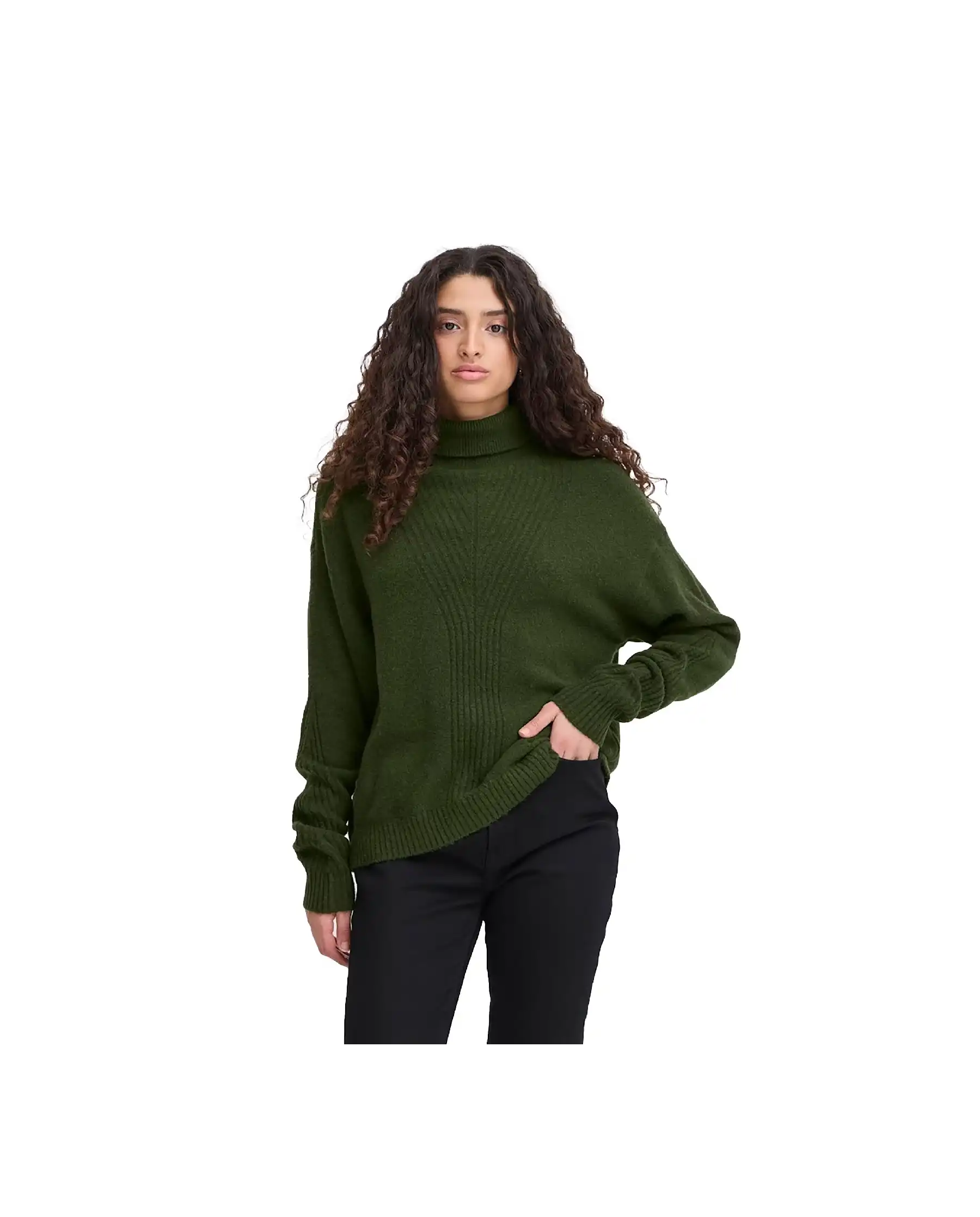 ICHI DOLCEVITA DASILA VERDE MILITARE