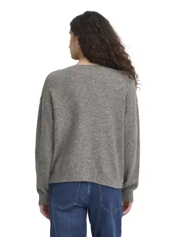 ICHI CARDIGAN DASILA GRIGIO