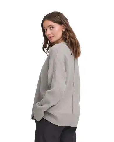 ICHI MAGLIONE BALLIA GRIGIO