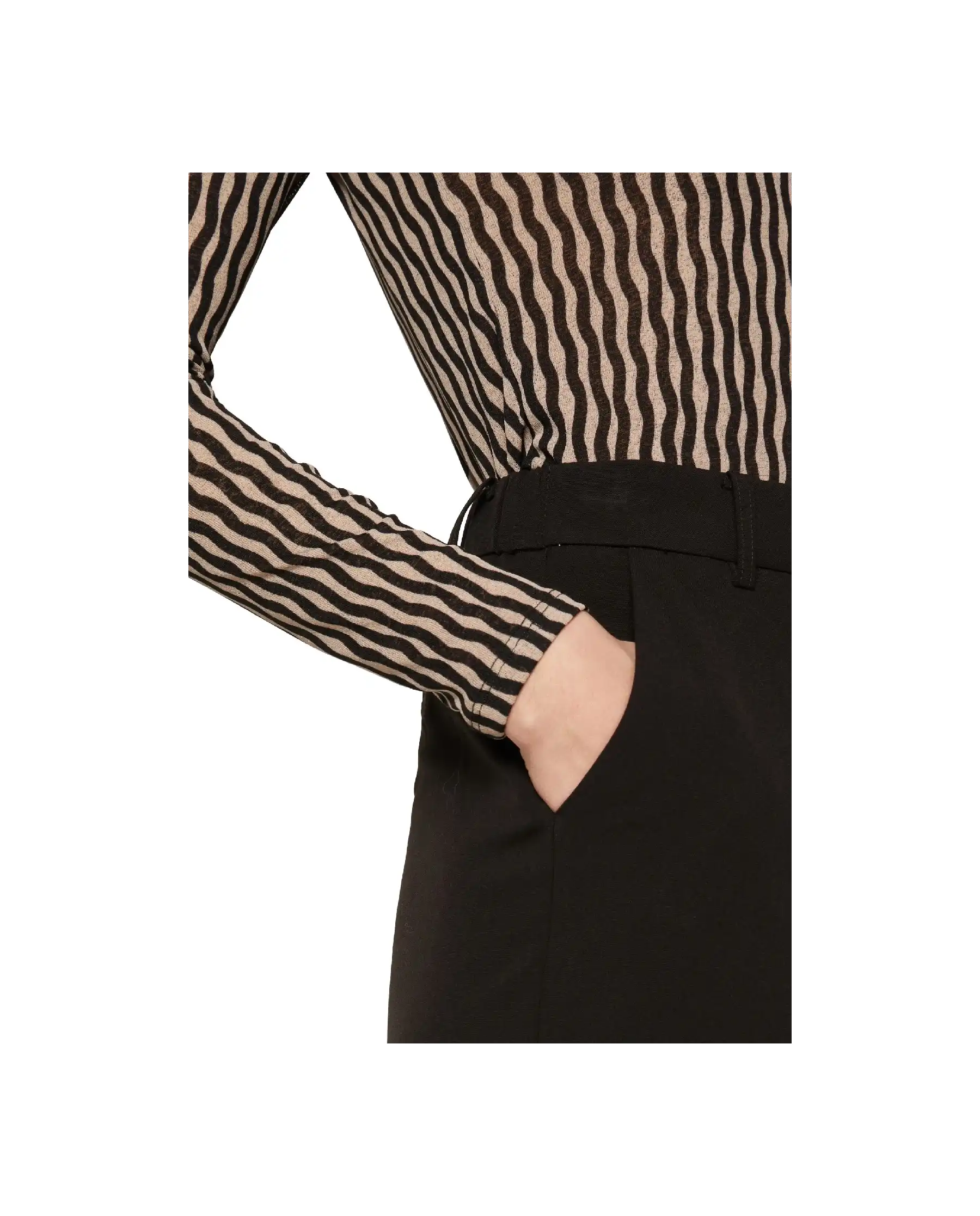 B.YOUNG PANTALONI DANTA NERO