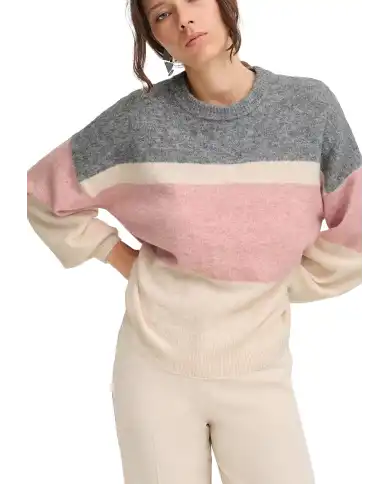 B.YOUNG MAGLIONE OMEA MULTICOLOR B.YOUNG MAGLIONE OMEA MULTICOLOR