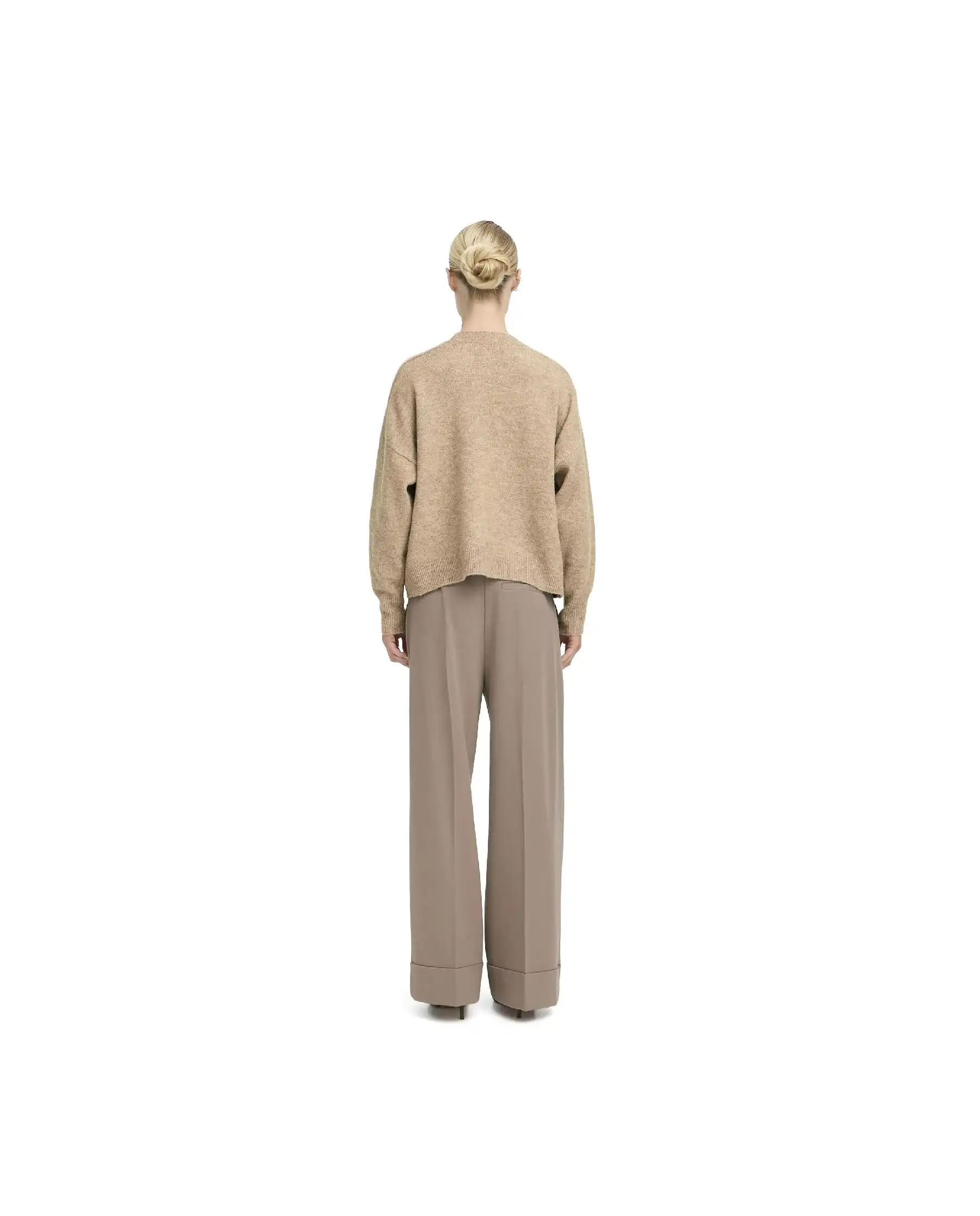 B.YOUNG MAGLIONE MONNA BEIGE