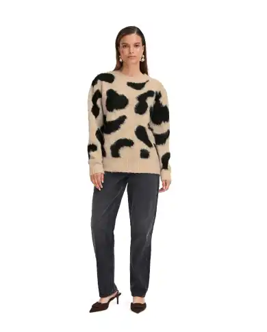 B.YOUNG MAGLIONE MINYAX BEIGE B.YOUNG MAGLIONE MINYAX BEIGE