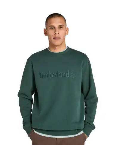 TIMBERLAND FELPA EMBROIDERY VERDE TIMBERLAND FELPA EMBROIDERY VERDE