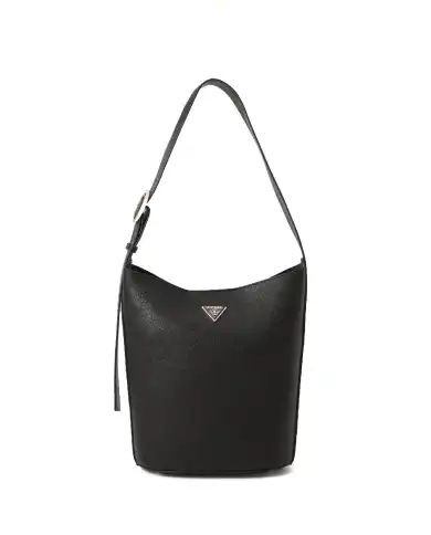 GUESS BORSA MERIDIAN BUCKET NERO GUESS BORSA MERIDIAN BUCKET NERO