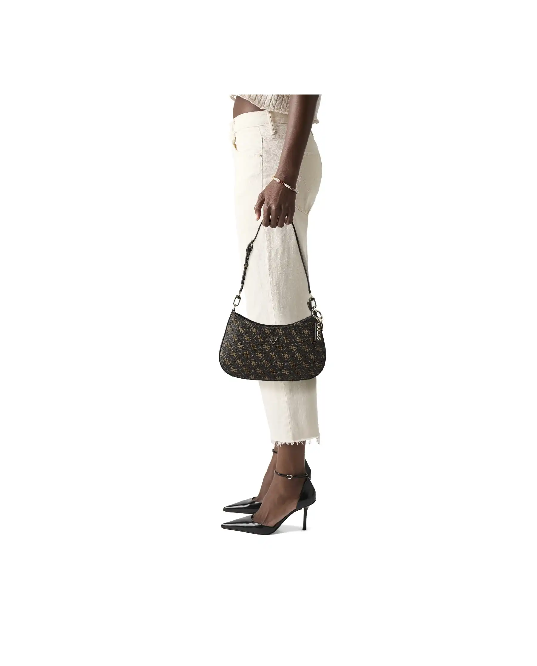 GUESS BORSA NOELLE MARRONE GUESS BORSA NOELLE MARRONE