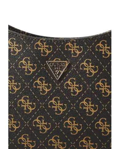 GUESS BORSA NOELLE MARRONE