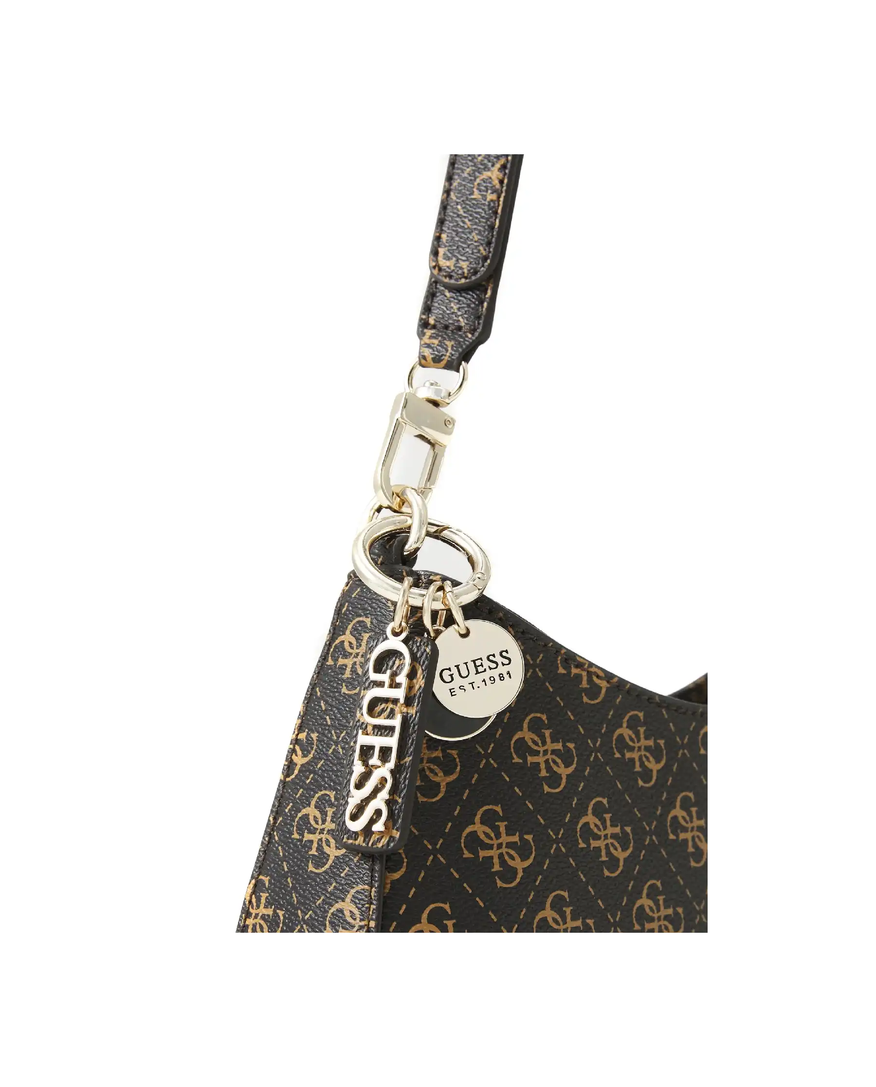 GUESS BORSA NOELLE MARRONE GUESS BORSA NOELLE MARRONE
