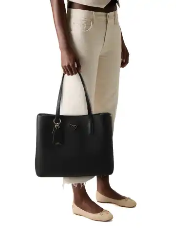 GUESS BORSA MERIDIAN NERO GUESS BORSA MERIDIAN NERO