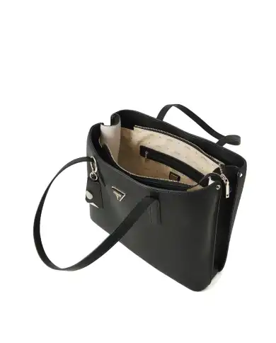 GUESS BORSA MERIDIAN NERO