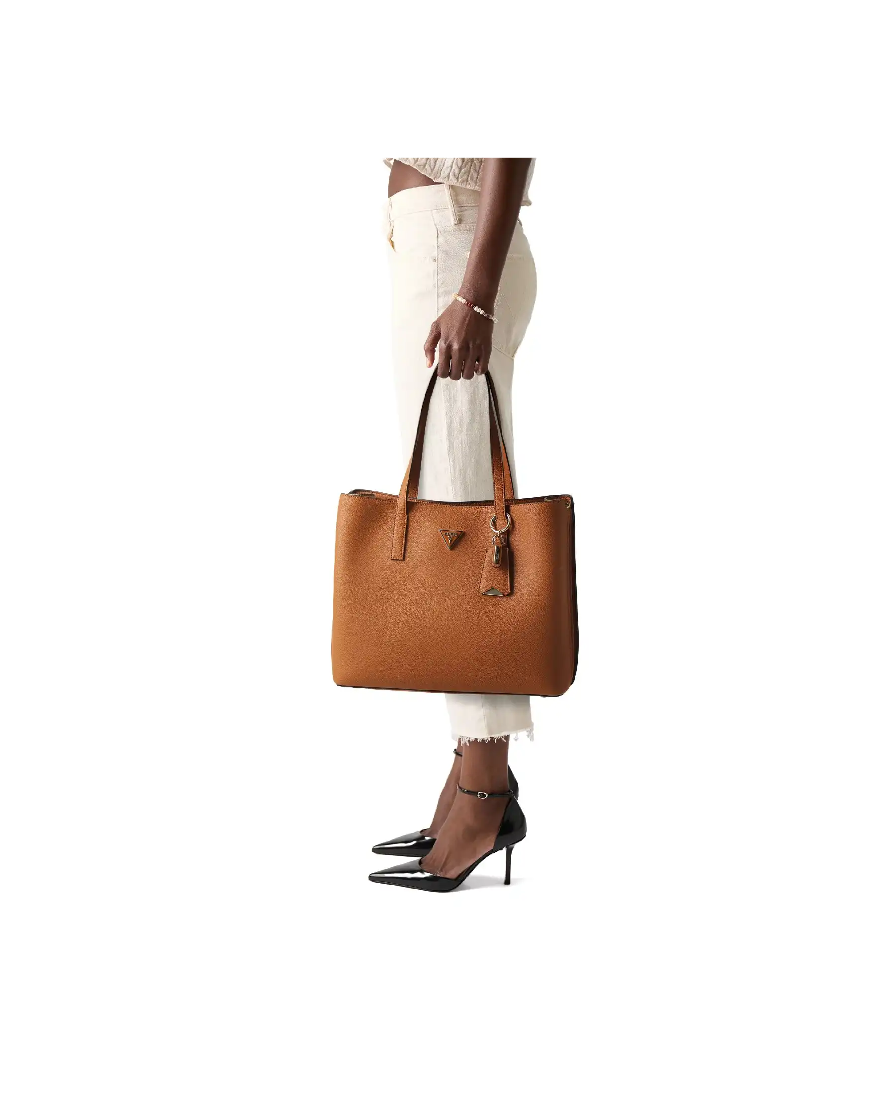 GUESS BORSA MERIDIAN COGNAC GUESS BORSA MERIDIAN COGNAC