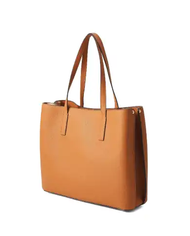 GUESS BORSA MERIDIAN COGNAC