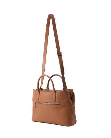 GUESS BORSA GREGORIA COGNAC