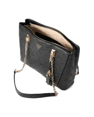 GUESS BORSA TISHA NERO