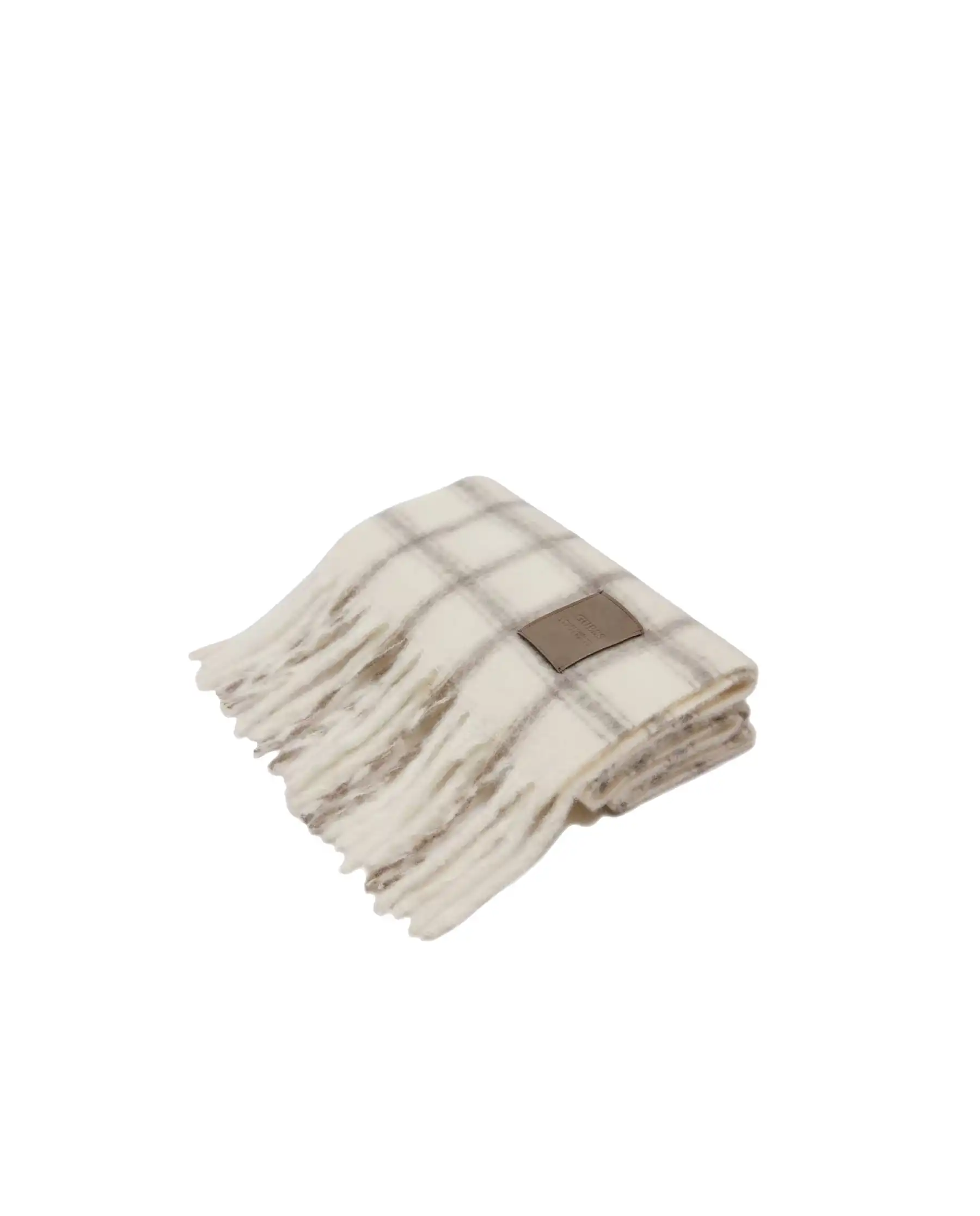 GUESS SCIARPA KNIT GRIGIO