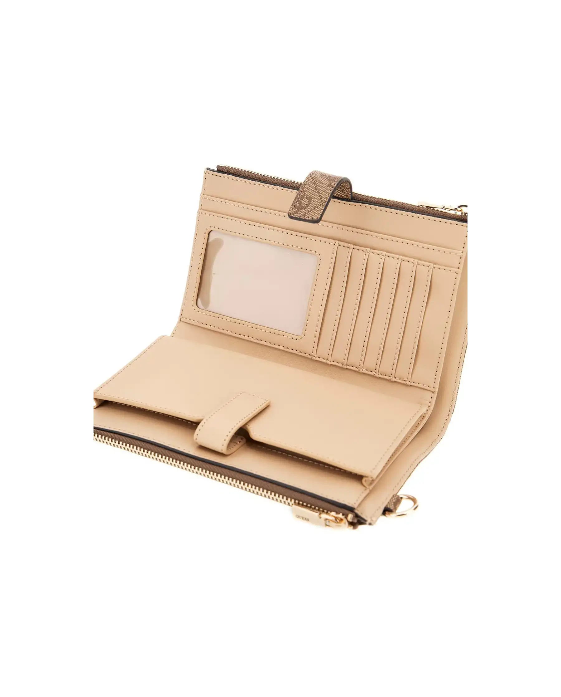 GUESS PORTAFOGLIO LAUREL BEIGE GUESS PORTAFOGLIO LAUREL BEIGE