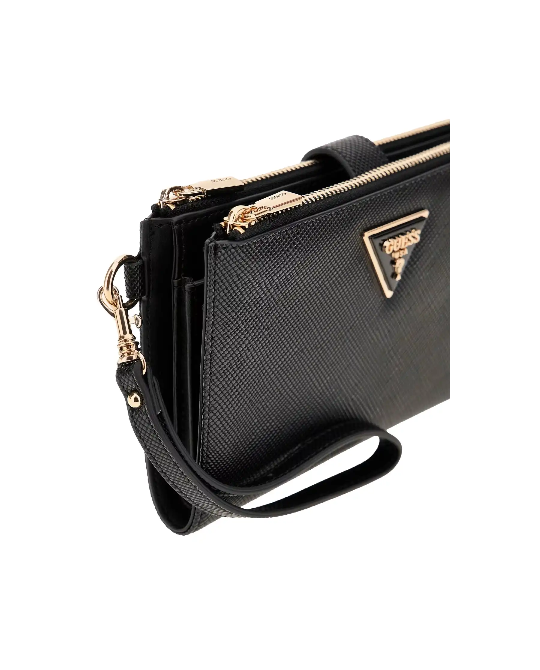 GUESS PORTAFOGLIO LAUREL NERO