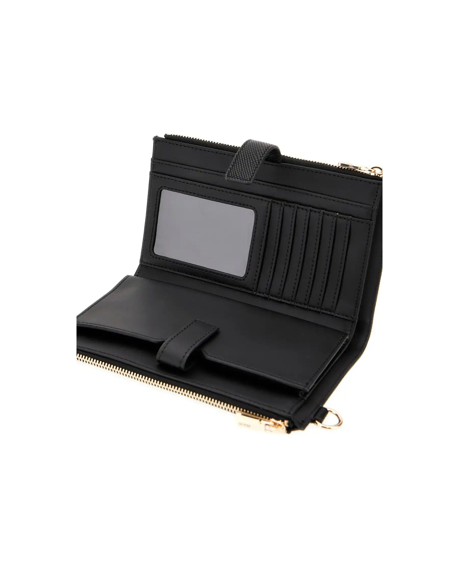 GUESS PORTAFOGLIO LAUREL NERO