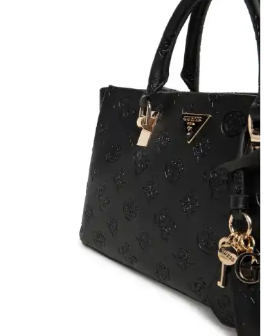 GUESS BORSA TISHA NERO