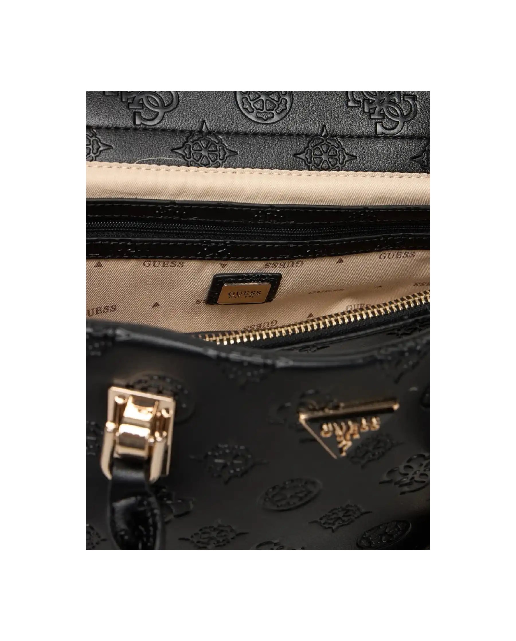 GUESS BORSA TISHA NERO GUESS BORSA TISHA NERO