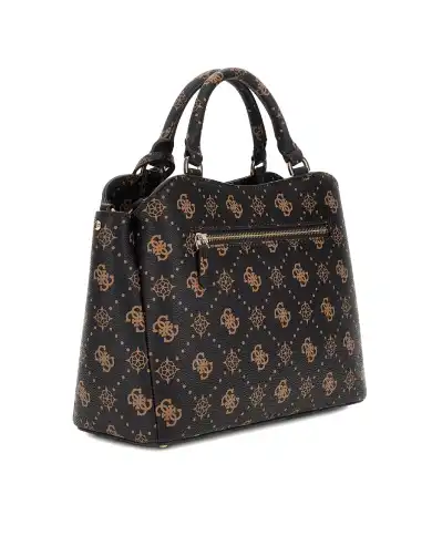 GUESS BORSA SILIA MARRONE