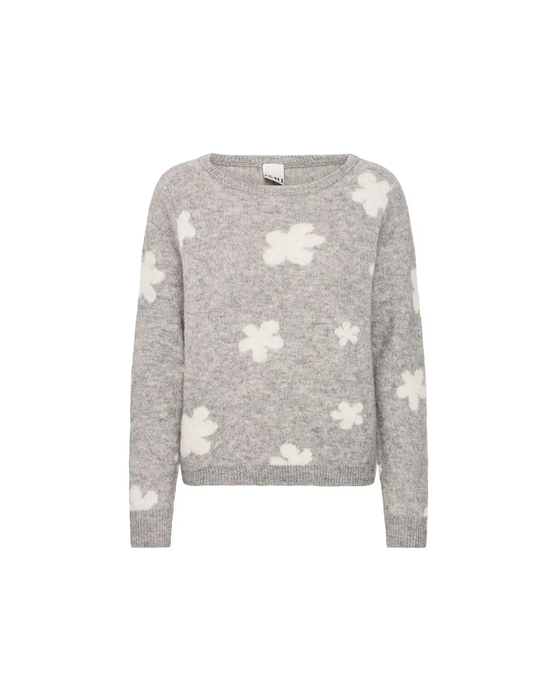 ICHI MAGLIONE KAMARA GRIGIO ICHI MAGLIONE KAMARA GRIGIO