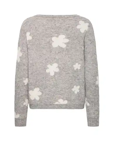 ICHI MAGLIONE KAMARA GRIGIO ICHI MAGLIONE KAMARA GRIGIO
