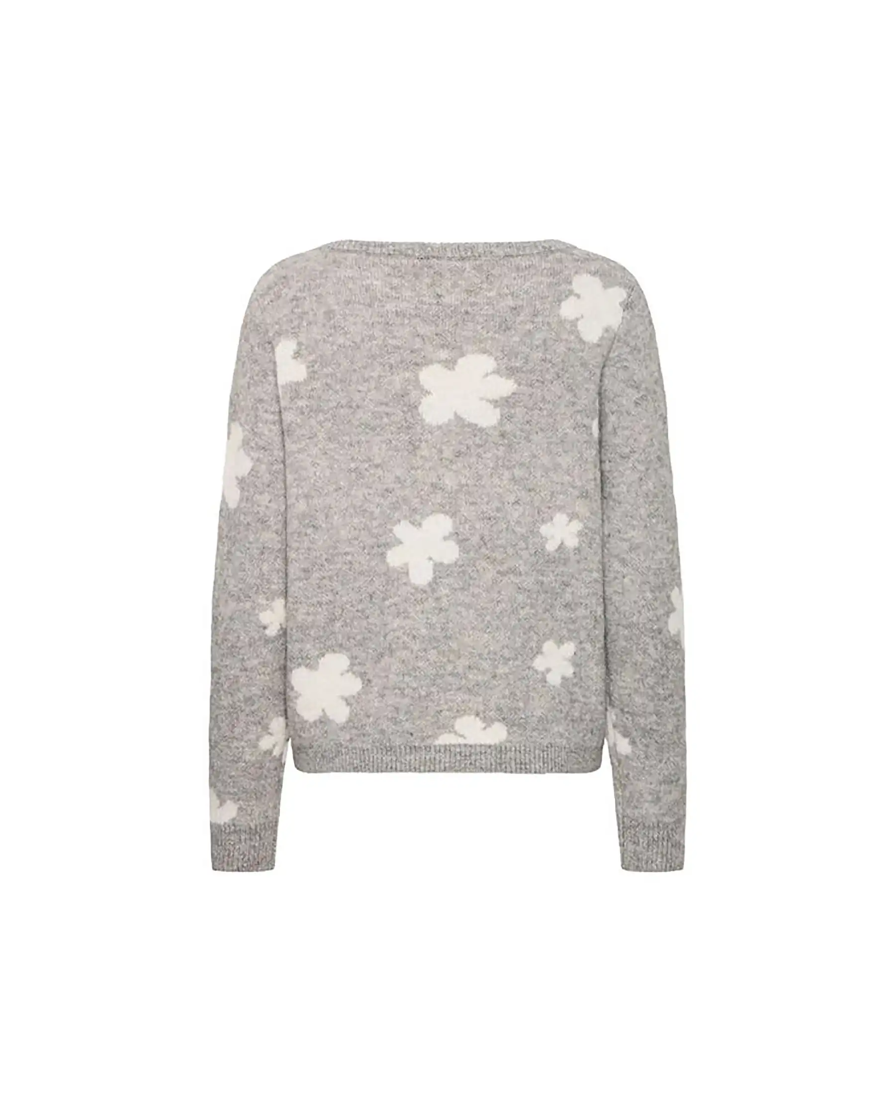 ICHI MAGLIONE KAMARA GRIGIO ICHI MAGLIONE KAMARA GRIGIO