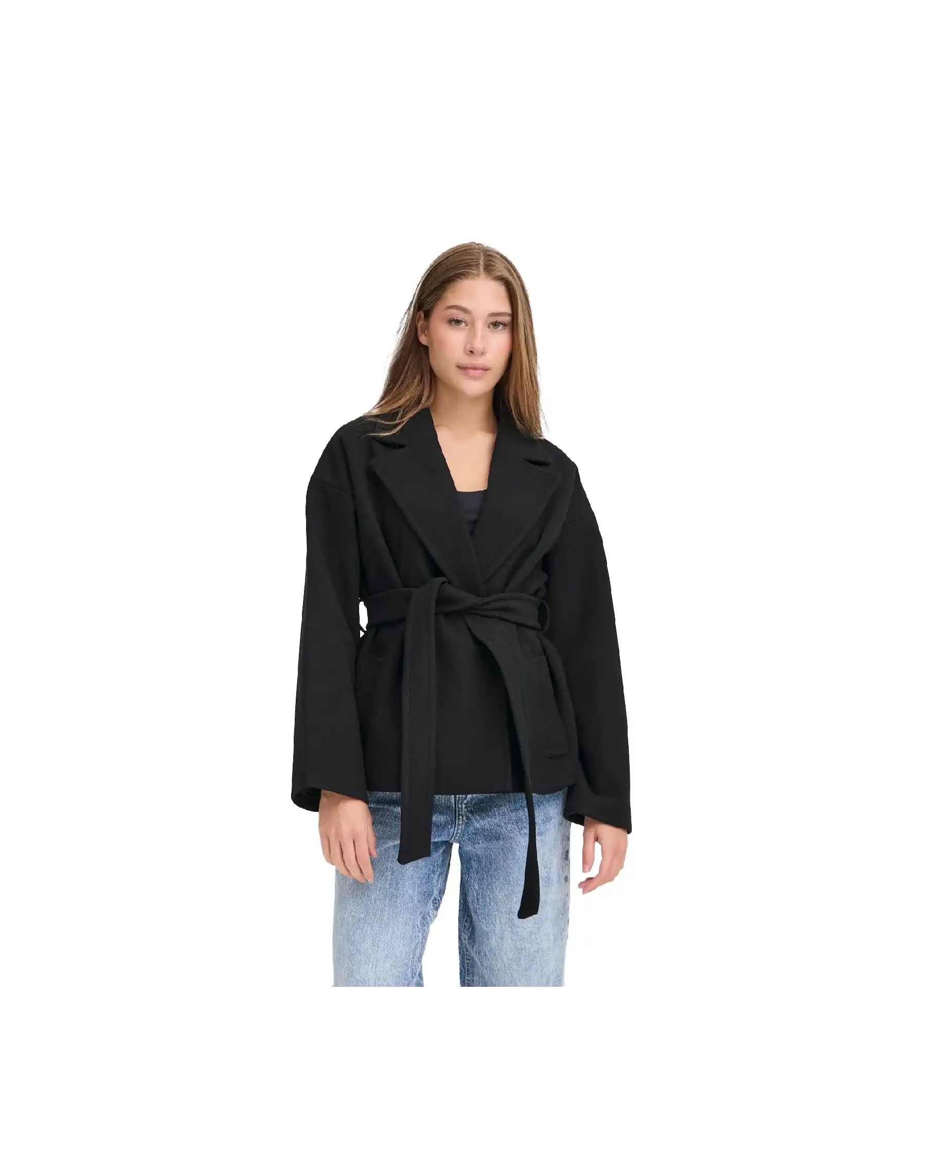 ICHI GIACCA BLAZER JANNET NERO ICHI GIACCA BLAZER JANNET NERO