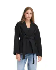 ICHI GIACCA BLAZER JANNET NERO ICHI GIACCA BLAZER JANNET NERO