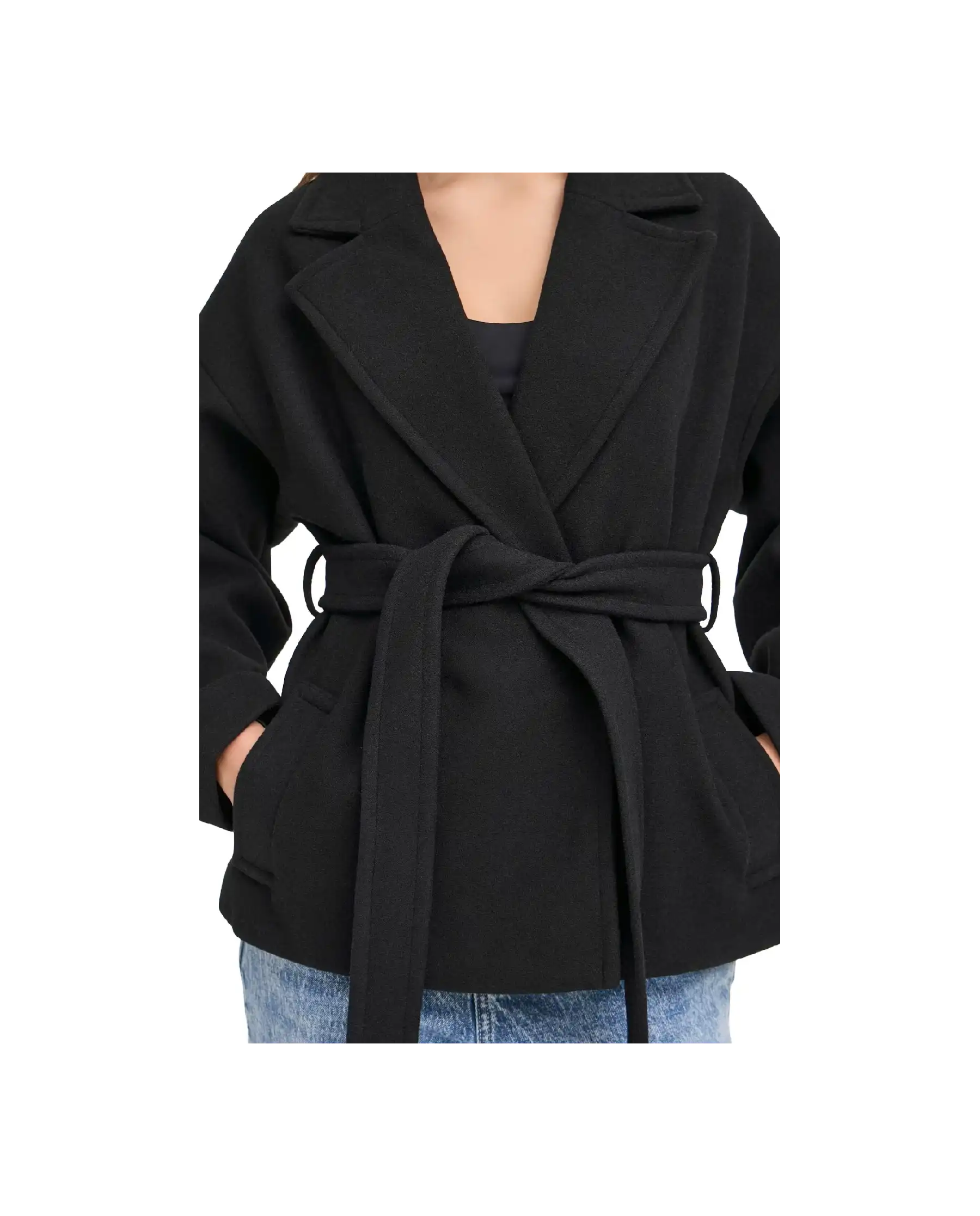 ICHI GIACCA BLAZER JANNET NERO ICHI GIACCA BLAZER JANNET NERO