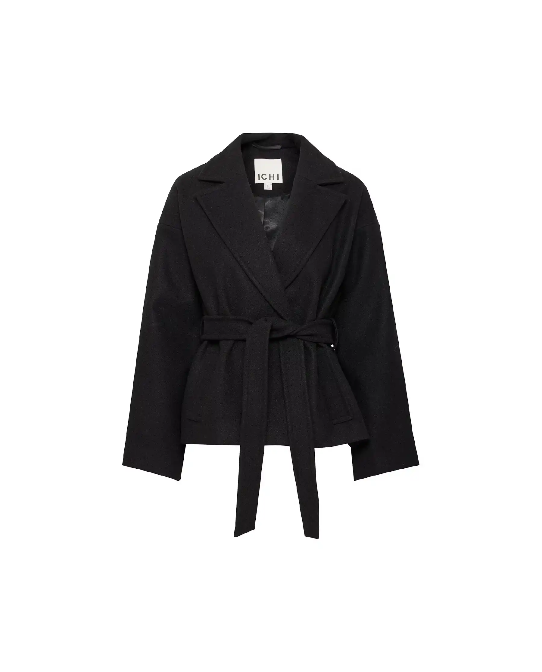 ICHI GIACCA BLAZER JANNET NERO ICHI GIACCA BLAZER JANNET NERO